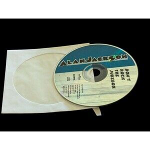 Alan Jackson Dont Rock th Jukebox CD 1991 Arista Country Music Vintage Disc Only